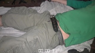 Watching Porn Quarentine Session. Cumshot #9 Angle 2