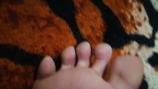 My feet after walking 2 hours