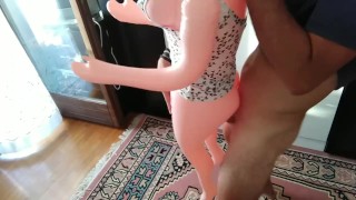 Doggystile Ass Fuck horny Doll
