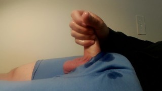  Man Jerks Wet Beautiful Cock