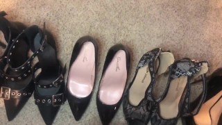 Some of my favorite heels that she wears for me....