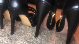 Some of my favorite heels that she wears for me....