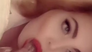 Sexy Teacher sucks her students cock