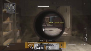 stepbrother gets his dick sucked after beating stepsister in a Call of Duty game
