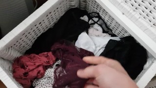 Panty Drawer from step sister - so many panties