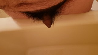 包茎チンポ放尿　Phimosis cock pissing