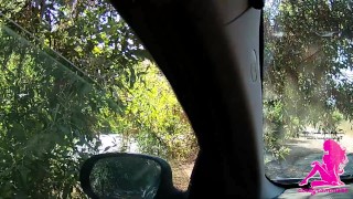 On the way to the nudist beach I change my clothes