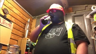 beer bloating builder pig ASMR test
