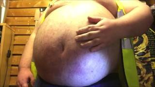 beer bloating builder pig ASMR test