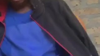 Teen bust his nut on back porch while neighbors was out side