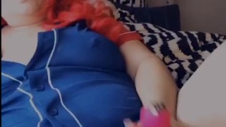Playing with my wet pussy wearing my Rangers Jersey