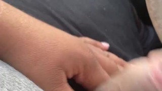 Playing with my little dick 