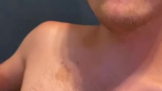 MOANING AND NIPPLE PLAY