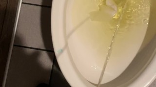 Eddie De Luca Pissing At Work