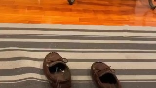 Young Solo male Masterbating to GF. Massive cum shot 