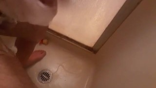  covering my big dick in soap
