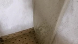 Pissing in the closet