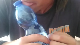 Pov Blowjob Gay Suck Water Bottle