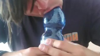 Pov Blowjob Gay Suck Water Bottle