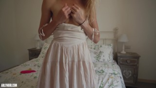 Beautiful teen squirting orgasm
