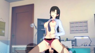 [OreGairu] Shizuka Hiratsuka(3d hentai)