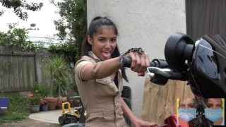 Harley Davidson Revving with Viva Athena