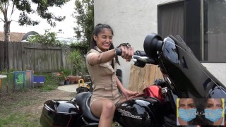 Harley Davidson Revving with Viva Athena