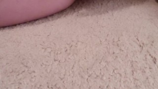 Fucking ass with big dildo