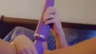 Orgasm with my toys