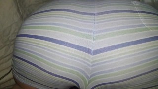 Whipping, Spanking, Shaking, & Bouncing Ass Moaning For stepdaddy