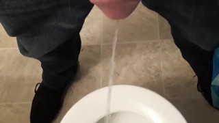 Daddy had to pee