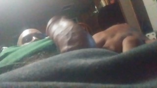 Late nite shaking dick