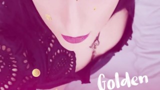 GOLDEN RAIN... TRANNY Dreams YOU PISSING on Her FACE