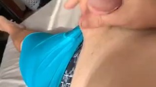 Getting off super quick with morning wood