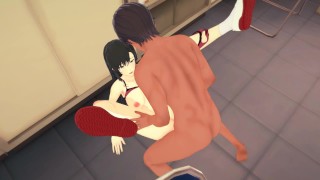 OreGairu - Sex with Shizuka Hiratsuka