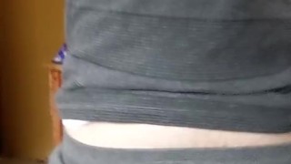 Dumb twink with fat cock wants to get caught by mommy or daddy