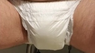 Overflowing my diaper 