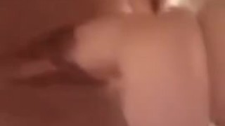 Riding my big dildo 