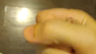 explosive moaning cumshot after a week of edging