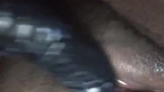 Brazilian Fucking Her Creamy Phat Pussy