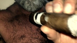 Cigar Daddy cum whore.