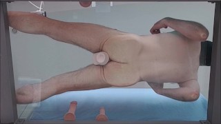 Training my ass for DP on a glass bridge