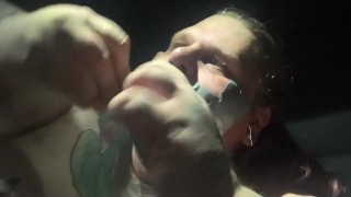 Fatty face gag