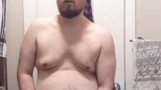 Trying to quietly cum while my family is home