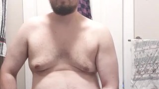 Trying to quietly cum while my family is home