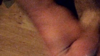 Hard and horny from watching porn