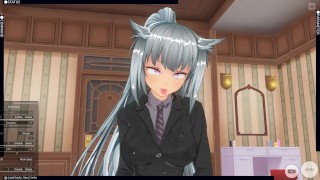 3D HENTAI Ахэгао трейлер (сестренка мастурбирует и кончает)