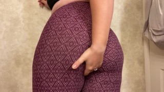 Teasing you guys with my tanned fat ass