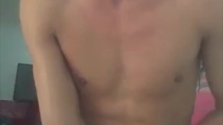 Jhayden Cruz Showing his Body, Ass, Cock, and Teasing His Video Chat Mate