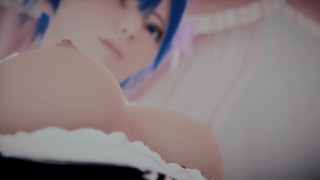 Re:Zero - Ram Helps Rem Experience Her First Orgasm